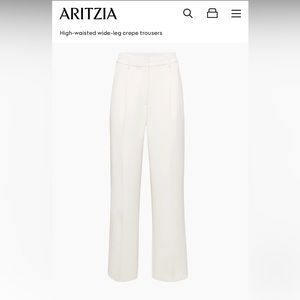 White Light Birch The Effortless Pant Pants Aritzia Wildfred Babaton